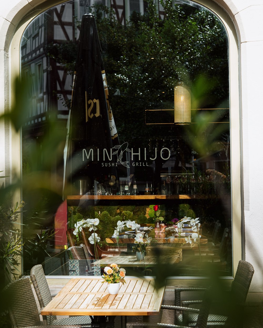 Sushi-Teller im Minchijo in Schorndorf