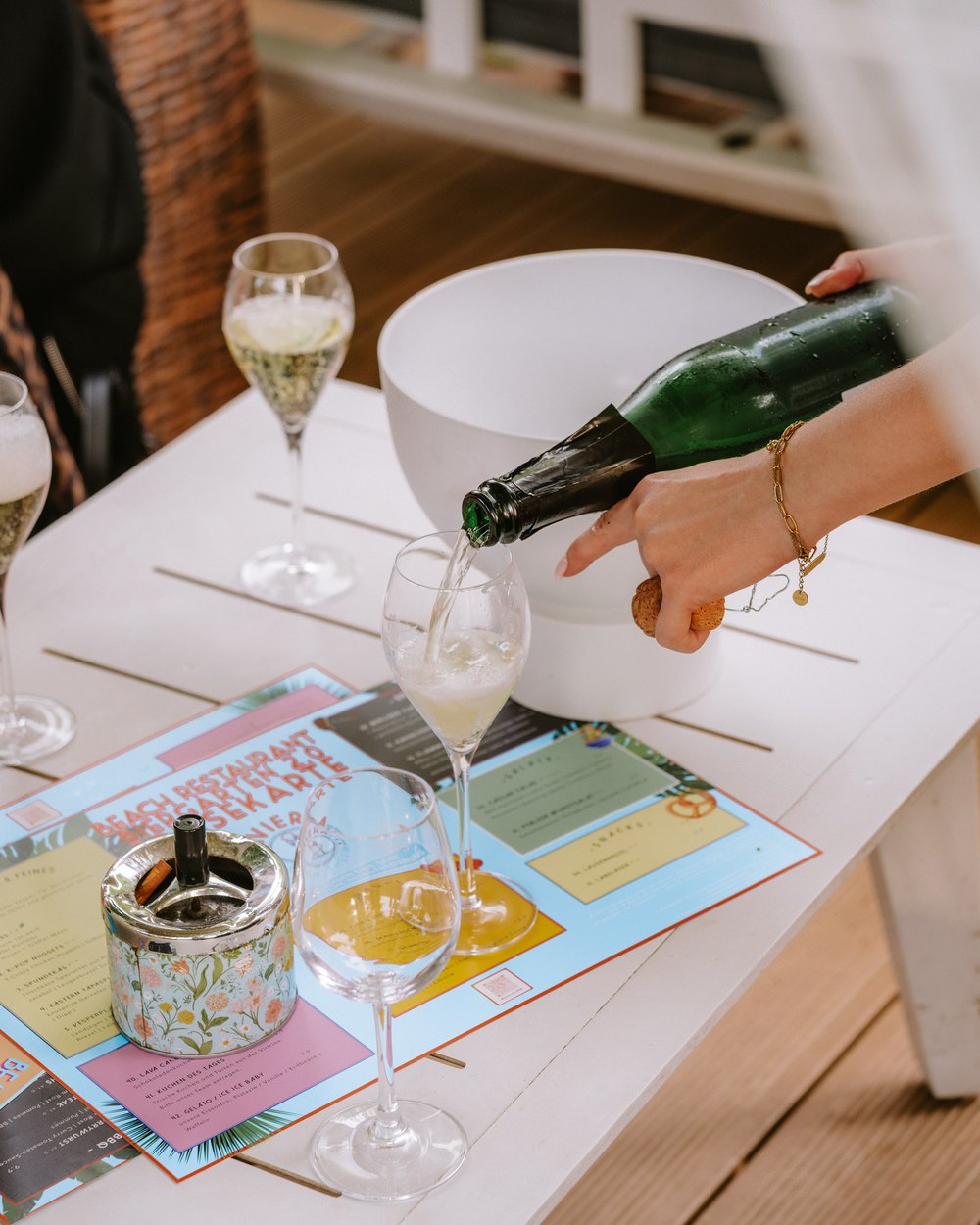Cocktails in der Riviera am Rhein