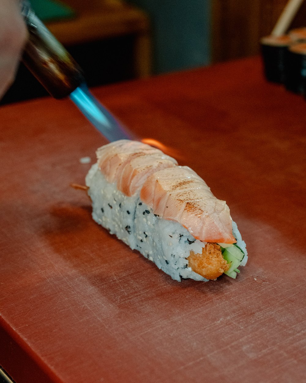 Innenraum des Restaurants Sakura am Rhein