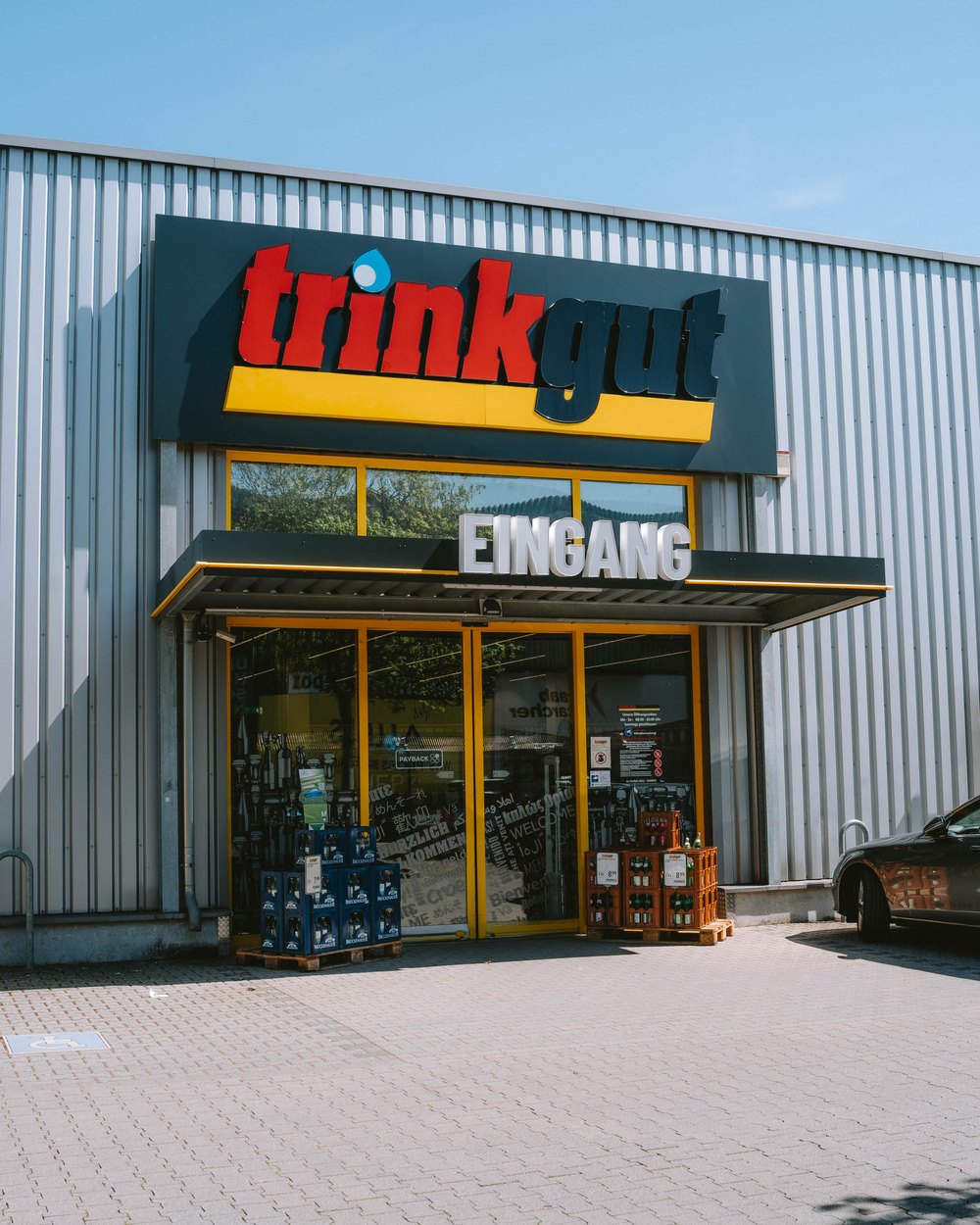 Aktionsfläche im trinkgut Markt in Biebrich